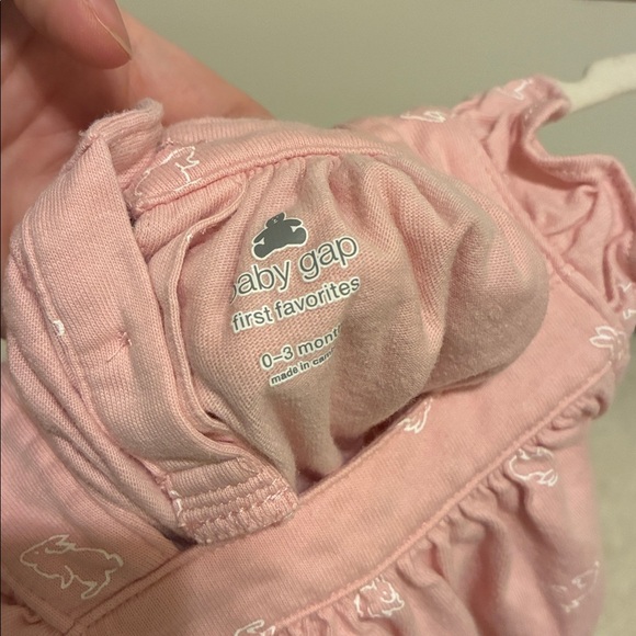 Pink Ruffled Baby Gap Romper - Picture 2 of 4